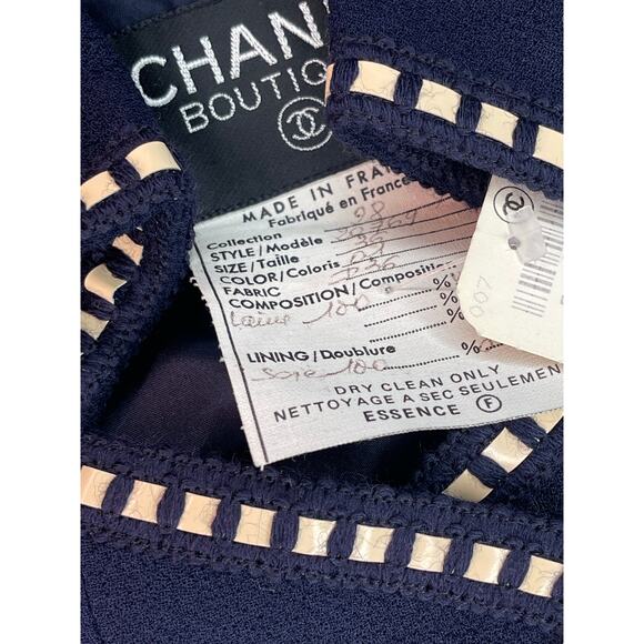 Chanel Vintage 1992 Spring Collection Tweed Wool Suit – Size 36 - Picture 8 of 15